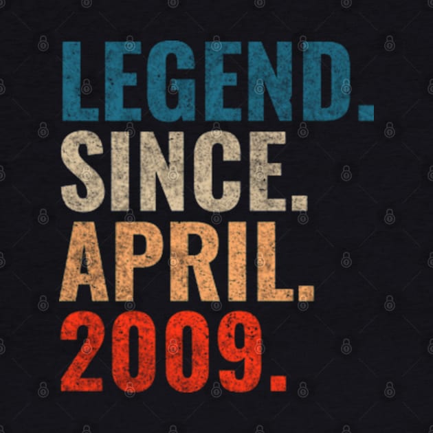 Legend since April 2009 Retro 2009 by TeeLogic